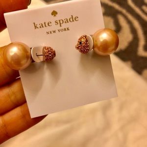 Imagination Pave Pig Reversible Earrings